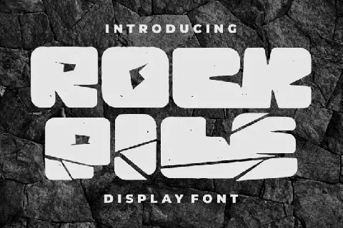 Rock Pile font