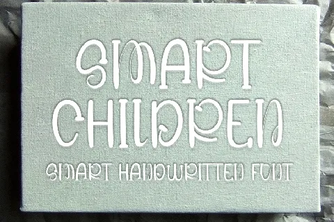 Smart Children Display font