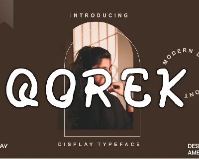 Qorek font