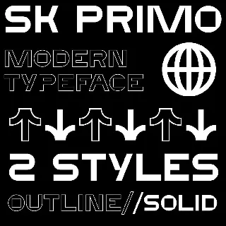 SK Primo font