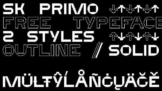 SK Primo font