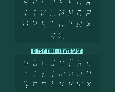 Gutsy Family font