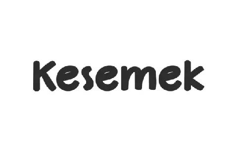 kesemek font