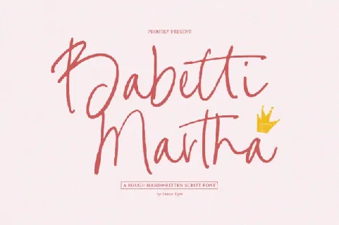 Babetti Martha font