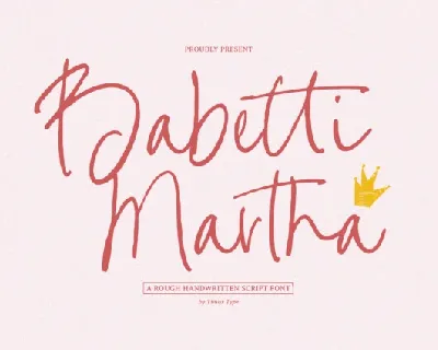 Babetti Martha font