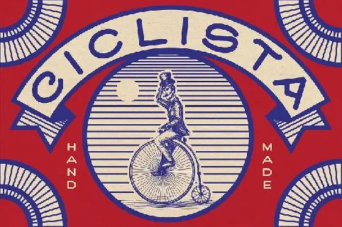 Ciclista Typeface font