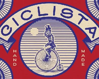 Ciclista Typeface font