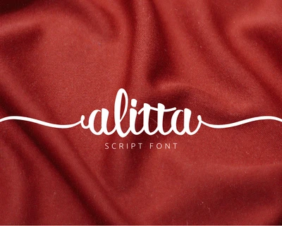 Alitta font