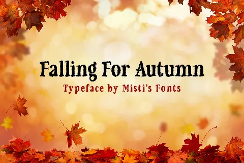 Falling For Autumn font