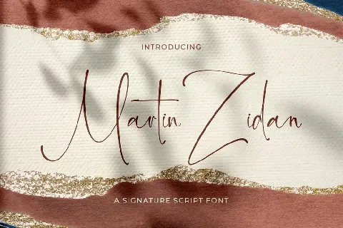 Martin Zidan font