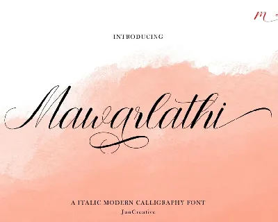 Mawarlathi font