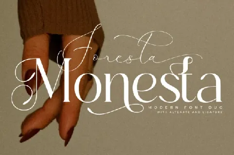 Foresta Monesta Duo font