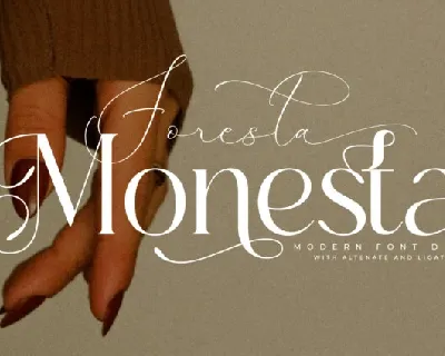 Foresta Monesta Duo font
