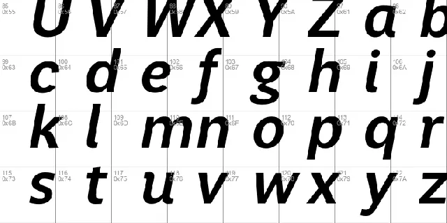 Perec font