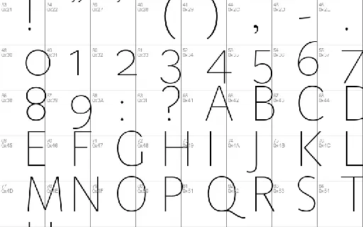 Perec font