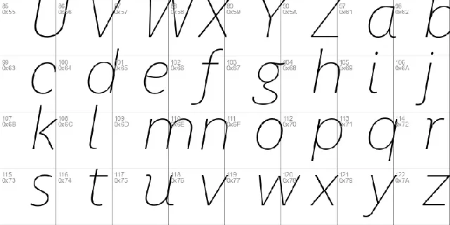 Perec font