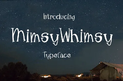 Mimsy Whimsy Typeface Free font