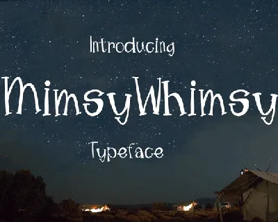 Mimsy Whimsy Typeface Free font