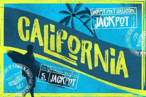 California Jackpot font