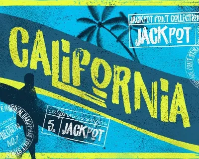 California Jackpot font