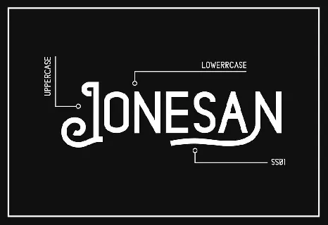 JonesanDemo font