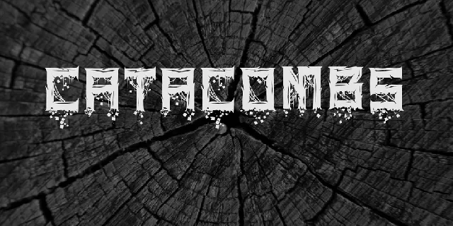 Catacombs font