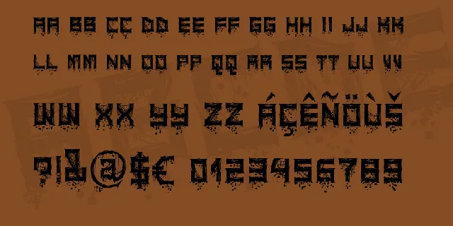 Catacombs font