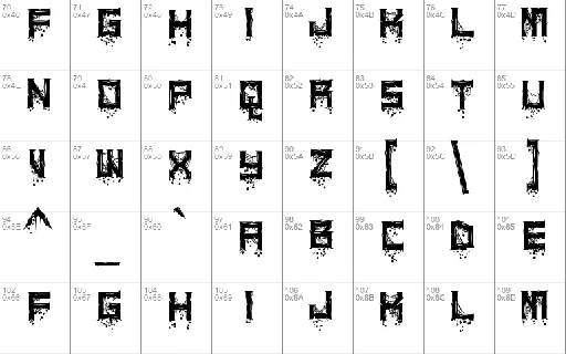 Catacombs font