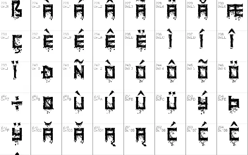 Catacombs font