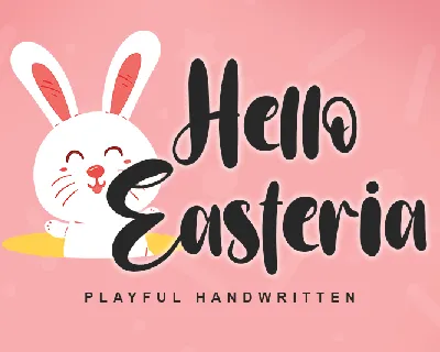 Hello Easteria - Personal use font