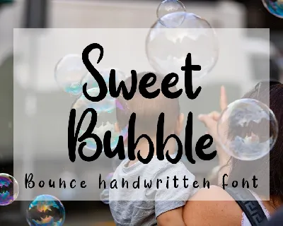 Sweet Bubble font