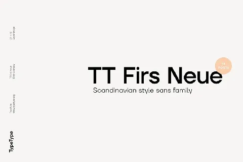 TT Firs Neue Family font