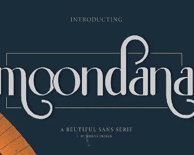 Moondana font