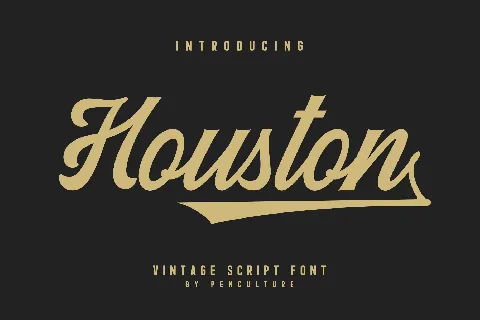 Houston font