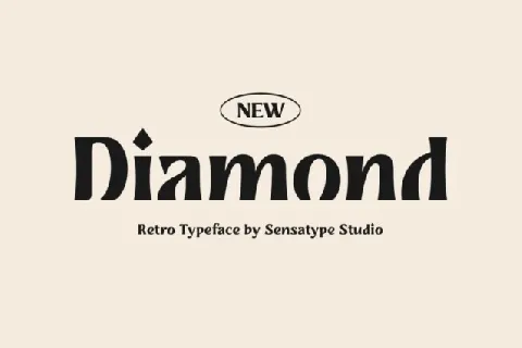 Diamond font