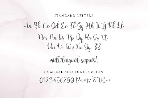 Bentho Calligraphy font