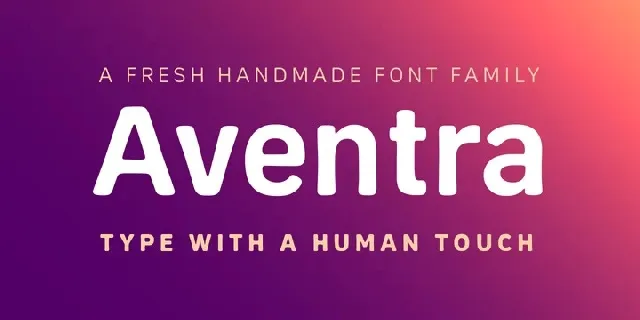 Aventra Family font