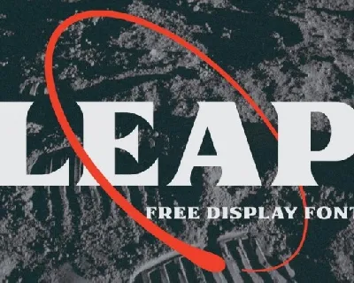 Leap font