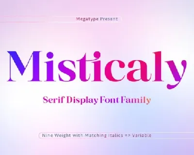 Misticaly font