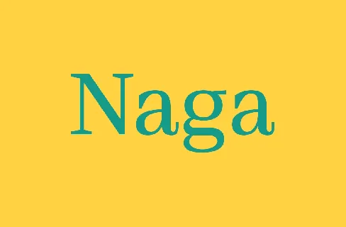 Naga font