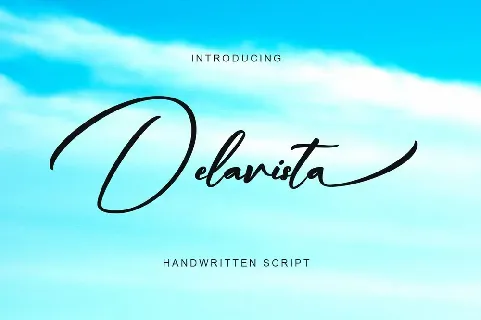 Delavista font