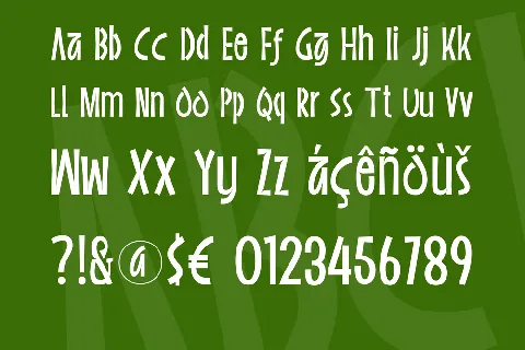 Jenking font