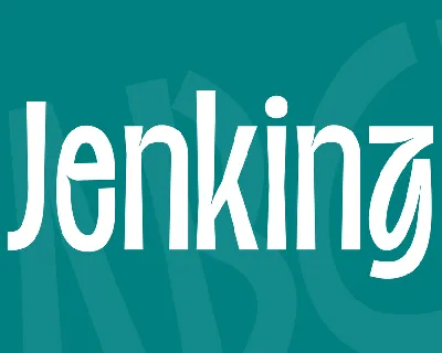 Jenking font