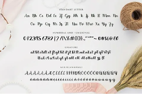 Nietta font