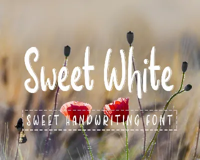 Sweet White font