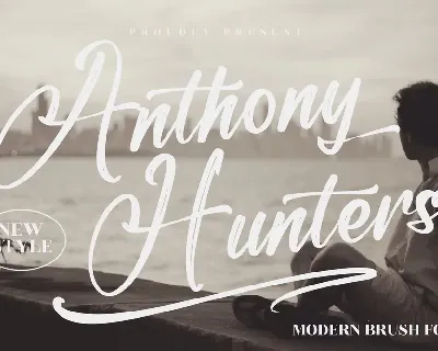 Anthony Hunters font