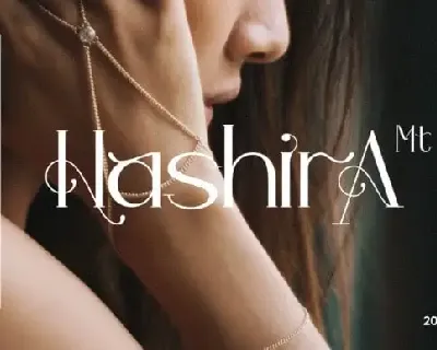 Hashira Mt Display font
