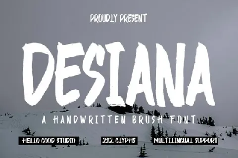 Desiana font