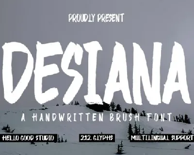 Desiana font