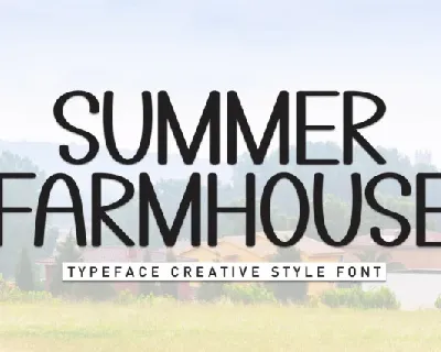 Summer Farmhouse Script font